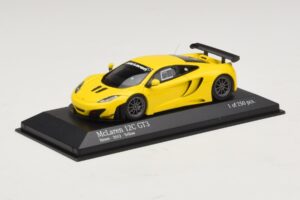 McLaren MP4-12C GT3 Street イエロー Minichamps 1:43 437121396 メタル - 画像 2/4