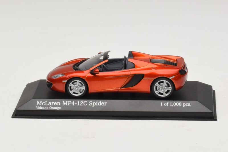McLaren MP4-12C Spider オレンジメタリック Minichamps 1:43 530133030 メタル