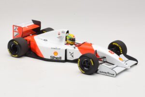 McLaren MP4/8 Ford #8 A. Senna Winner Japanese GP 1993 Minichamps 1:18 540931878 メタル - 画像 7/7