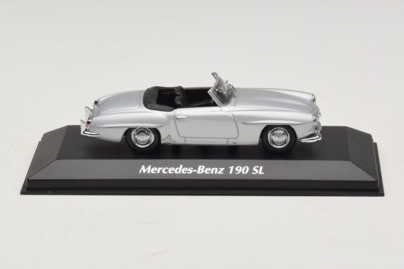 Mercedes 190 SL W121 シルバー Maxichamps 1:43 940033130 メタル