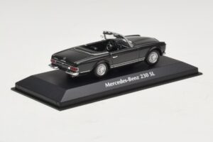Mercedes 230 SL W113 グレー Maxichamps 1:43 94003231 メタル - 画像 2/4