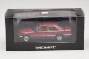 Mercedes 230E W124 レッドメタリック Minichamps 1:43 400037001 メタル - 画像 4/4
