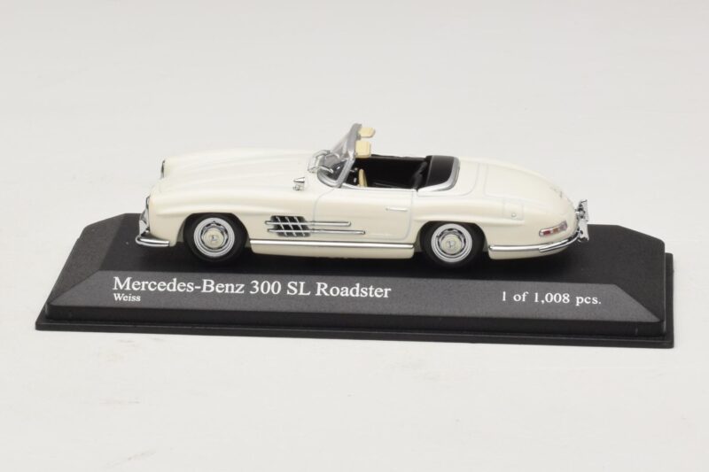 Mercedes 300 SL W198 ロードスター ホワイト Minichamps 1:43 400039034 メタル