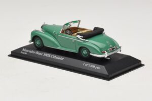Mercedes 300S カブリオレ グリーン Minichamps 1:43 430032335 メタル - 画像 3/5