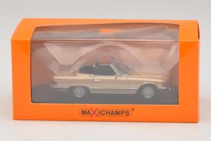 Mercedes 350 SL R107 ゴールド Maxichamps 1:43 940033431 メタル - 画像 4/4