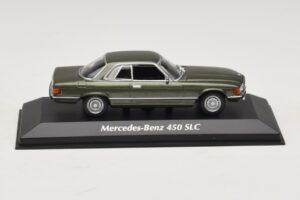 Mercedes 450 SLC C107 ダークグリーンメタリック Maxichamps 1:43 940033420 メタル