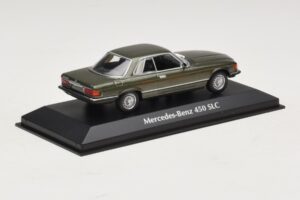 Mercedes 450 SLC C107 ダークグリーンメタリック Maxichamps 1:43 940033420 メタル - 画像 2/4