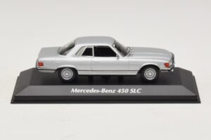 Mercedes 450 SLC C107 シルバー Maxichamps 1:43 940033421 メタル
