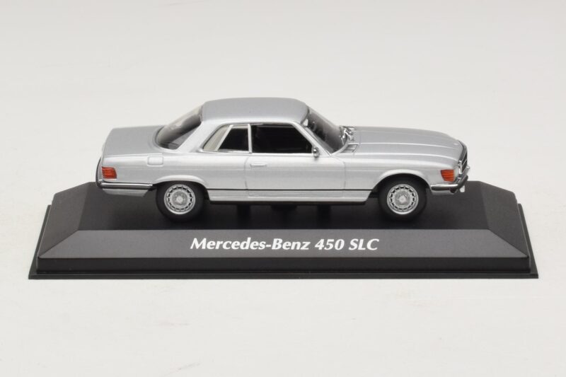 Mercedes 450 SLC C107 シルバー Maxichamps 1:43 940033421 メタル