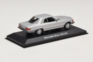 Mercedes 450 SLC C107 シルバー Maxichamps 1:43 940033421 メタル - 画像 2/4