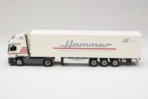 Mercedes Actros 1844LS Koffersattelzug Hammer Aachen Minichamps 1:43 499039105 メタル - 画像 3/6