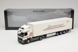 Mercedes Actros 1844LS Koffersattelzug Hammer Aachen Minichamps 1:43 499039105 メタル - 画像 6/6