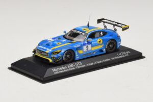 Mercedes AMG GT3 Black Falcon #9 Y. Buurman / M. Engel 24 Hours of Nurburgring 2016 Minichamps 1:43 437163009 メタル - 画像 2/5