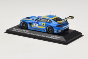 Mercedes AMG GT3 Black Falcon #9 Y. Buurman / M. Engel 24 Hours of Nurburgring 2016 Minichamps 1:43 437163009 メタル - 画像 3/5