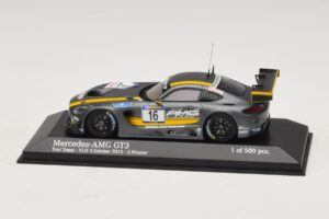 Mercedes AMG GT3 Test Team #16 VLN Winner 3 October 2015 Minichamps 1:43 437163016 メタル