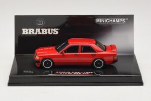 Mercedes Brabus 3.6S 190E W201 レッド Minichamps 1:43 437032600 メタル