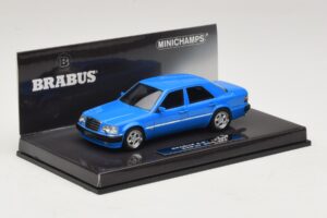 Mercedes Brabus 6.5 500E W124 ブルー Minichamps 1:43 437032502 メタル - 画像 2/5