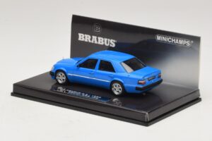 Mercedes Brabus 6.5 500E W124 ブルー Minichamps 1:43 437032502 メタル - 画像 3/5
