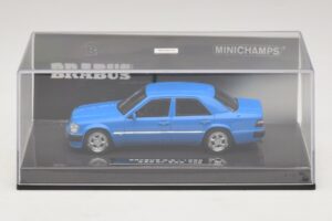 Mercedes Brabus 6.5 500E W124 ブルー Minichamps 1:43 437032502 メタル - 画像 4/5