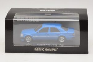 Mercedes Brabus 6.5 500E W124 ブルー Minichamps 1:43 437032502 メタル - 画像 5/5