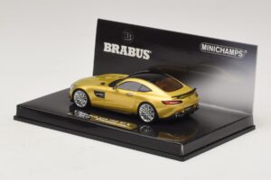 Mercedes Brabus 600 GT S C190 ゴールド Minichamps 1:43 437032522 メタル - 画像 3/5