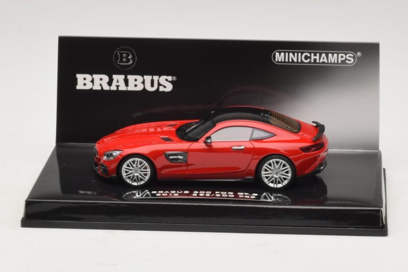 Mercedes Brabus 600 GT S C190 レッド Minichamps 1:43 437032521 メタル