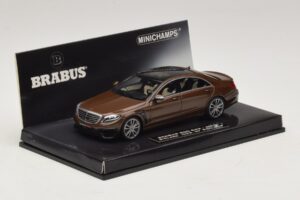 Mercedes Brabus 850 S63 W222 ブラウンメタリック Minichamps 1:43 437034202 メタル - 画像 2/5