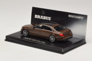 Mercedes Brabus 850 S63 W222 ブラウンメタリック Minichamps 1:43 437034202 メタル - 画像 3/5