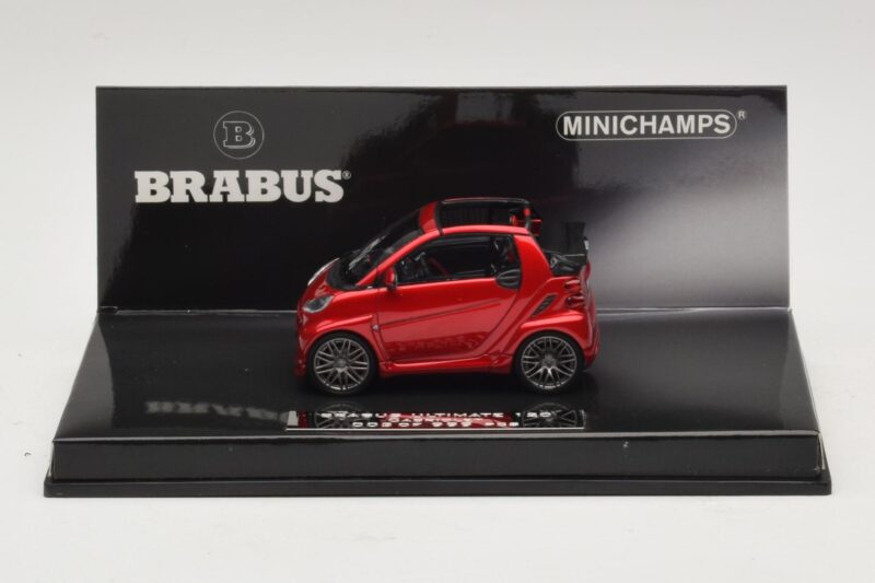 Mercedes Brabus Ultimate 120 カブリオレ レッド Minichamps 1:43 437032730 メタル