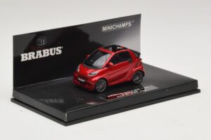 Mercedes Brabus Ultimate 120 カブリオレ レッド Minichamps 1:43 437032730 メタル - 画像 2/5