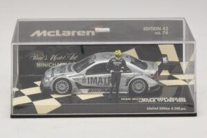 Mercedes C203 DTM Team McLaren Mercedes MP4-98T Mika & Erja Hakkinen Lapland 17 April 2000 Minichamps 1:43 530984378-P1 メタル - 画像 4/4
