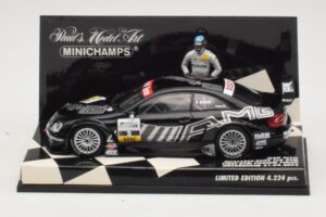 Mercedes CLK DTM #2 J. Alesi First DTM Podium Finish Hockenheim 2002 Minichamps 1:43 400023292 メタル