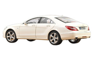 Mercedes CLS C218 クーペ Brilliant White Metallic Norev 1:18 183943 メタル - 画像 3/3