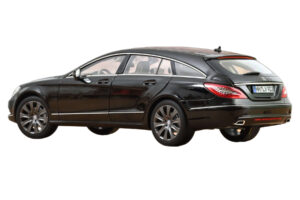 Mercedes CLS Shooting Brake X218 Obsidian Black Metallic Norev 1:18 183944 メタル - 画像 3/3