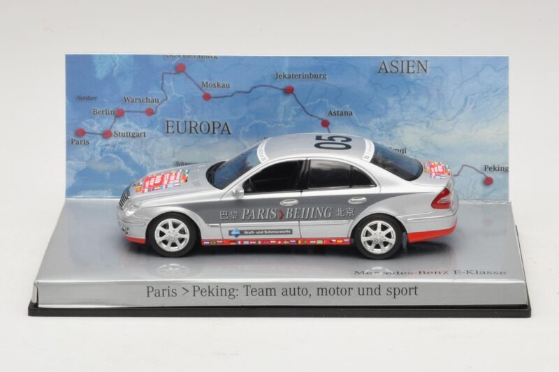 Mercedes E-Class #5 Team Auto Motor und Sport Rally Paris-Peking 2007 Minichamps 1:43 B66962261 メタル