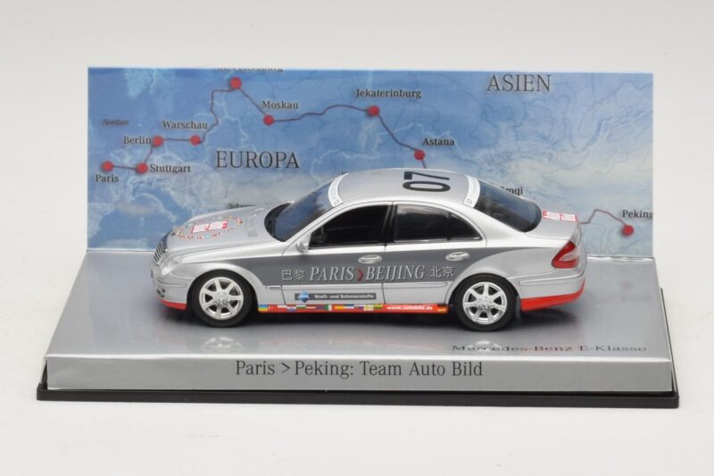 Mercedes E-Class #7 Team Auto Bild Rally Paris-Peking 2007 Minichamps 1:43 B66962263 メタル
