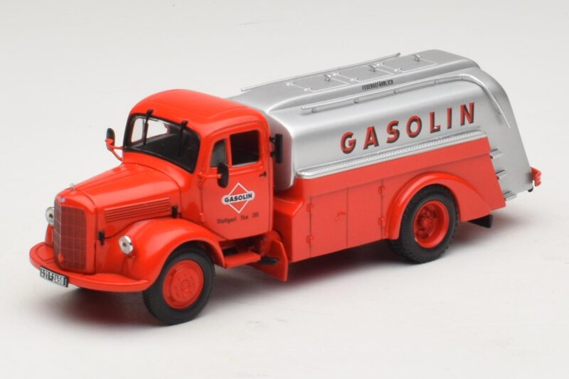 Mercedes L 3500 タンカートラック Gasolin Minichamps 1:43 439350070 メタル