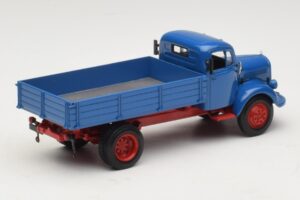 Mercedes L 3500 ダンプトラック ブルー レッド Minichamps 1:43 439350004 メタル - 画像 2/6