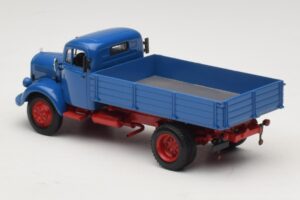 Mercedes L 3500 ダンプトラック ブルー レッド Minichamps 1:43 439350004 メタル - 画像 5/6
