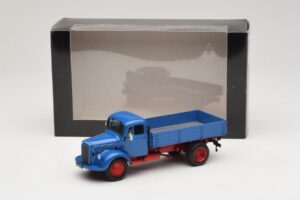 Mercedes L 3500 ダンプトラック ブルー レッド Minichamps 1:43 439350004 メタル - 画像 6/6
