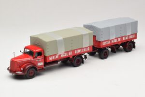 Mercedes L315 Pritschenzug Gustav Mauler Minichamps 1:43 499034720 メタル
