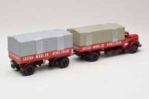 Mercedes L315 Pritschenzug Gustav Mauler Minichamps 1:43 499034720 メタル - 画像 2/6