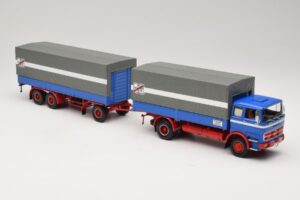 Mercedes LP1620 Pritschenzug Fern Schnell Gut Minichamps 1:43 499034820 メタル - 画像 4/6