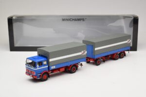 Mercedes LP1620 Pritschenzug Fern Schnell Gut Minichamps 1:43 499034820 メタル - 画像 6/6