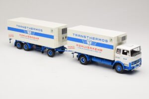 Mercedes LP1624 Kühlzug Transthermos Minichamps 1:43 499034840 メタル - 画像 4/6