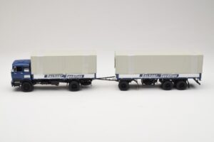 Mercedes LP1624 Pritschenzug Dachser Minichamps 1:43 499034821 メタル - 画像 3/6
