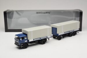Mercedes LP1624 Pritschenzug Dachser Minichamps 1:43 499034821 メタル - 画像 6/6