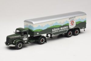 Mercedes LS315 Koffersattelzug Bärenmarke Minichamps 1:43 499034780 メタル