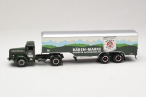 Mercedes LS315 Koffersattelzug Bärenmarke Minichamps 1:43 499034780 メタル - 画像 3/6
