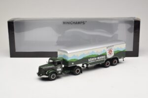 Mercedes LS315 Koffersattelzug Bärenmarke Minichamps 1:43 499034780 メタル - 画像 6/6